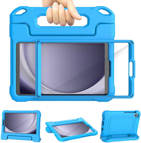 Kids Case for Samsung Galaxy Tab A9 8.7 Inch 2023 (SM-X110/X115/X117) & Galaxy Tab A7 Lite 8.7 Inch 2021, Built-in Screen Protector, Shockproof Ha...