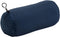 Microbead Bolster Tube Travel Pillow - Compact Neck Roll Pillow for Airplane, Car, or Home - Soft Lumbar Support Pillow - Navy...