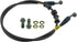 Motorcycle Hydraulic Brake Oil Hose - 28 28 Degree M10 Braided Steel Brake Clutch Oil Line Pipe for Dirt Bike Enduro Motocross Black 1100mm/43.31"...