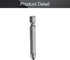 Utoolmart Pozidriv Screwdriver Bits, PZ3 Pozidriv Head Screw Driver Bit, with 1/4 Inch Hex Shank, 50mm Length S2 Steel Screw Driver Kit Tools, for...
