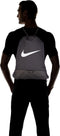 Nike Brasilia Training Gymsack, Drawstring Backpack with Zipper Pocket and Reinforced Bottom, Black/Black/White...