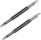 2 Pieces Dual Head Nail Setter Spring Loaded Nail Set Spring Nail Punch Hammerless Tool Kit 3/32?& 1/8? Tools 3500 PSI Striking Force Counter Punc...