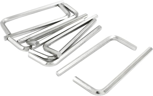Luomorgo 10 Pcs 4mm/5/32 Inch Allen Wrench, L Shaped Hex Key Wrench, Heavy Duty Steel Hexagon Wrench Tool for Repairing, Installation...