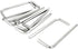 Luomorgo 10 Pcs 4mm/5/32 Inch Allen Wrench, L Shaped Hex Key Wrench, Heavy Duty Steel Hexagon Wrench Tool for Repairing, Installation...