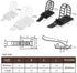 Adhesive Cable Management Clips, 50Pcs Adjustable Nylon Cable Strap Ties Wire Clips Clamps Organizer with Strong Adhesive Tape, Extra Screw & Hole...