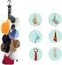2 Pack Hat Storage Organizer for Baseball Caps, Hanging Hat Racks for Closet with 8 Large Premium Clips,360° Rotating Hanger for Ball Cap Storage ...