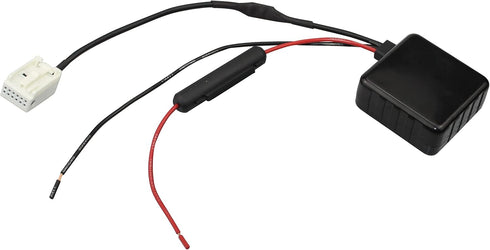 Bluetooth Module Compatible with BMW E60 E63 E65 E81 E82 E90 E91 E92 Stereo Aux Cable Car Audio Cable Compatible with iPod iPad Mini Pro iPhone wi...