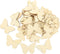 TINKSKY 50pcs Wooden Butterfly Shapes Craft Blank, Natural Unfinished Cutout Shape Wooden Butterfly, Christmas, Wedding, Guestbook, Decoupage Fami...
