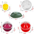 Onion Garlic Lemon Avocado Saver Storage Keeper Holder for Fridge, BPA Free Tomato Vegetable Shaped Food Saver/Storage Containers, 5-piece Set Bun...