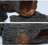 Zerodis Log Hollow Tree Trunk Ornament, Artificial Wood Fish House Aquarium Decoration Fish Accessories for Betta Turtles Small Lizards Reptiles...
