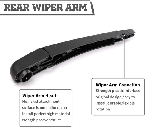 Rear Wiper Arm Blade Nut Set Replacement for Chevrolet Chevy Sonic AVEO 2011-2021,hatchback,Rear Wiper Cover Accessories Assembly, Wiper Cap Set f...