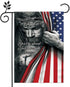 Don't Be Afraid Just Have Faith Garden Flag - Christian - Jesus - USA Double Side Garden Flags House Yard Decor 12x18in...