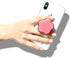 Elegant Mocha Flower Phone Grip - Artistic, Expandable, Collapsible - Gentle Touch, Secure Hold (Pink)...