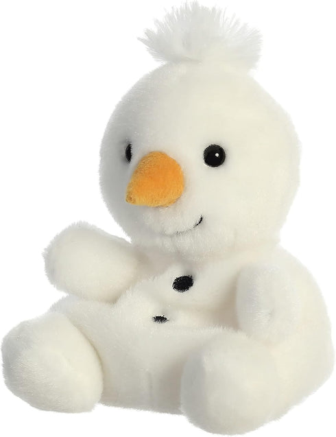 Aurora® Adorable Palm Pals™ Froyo Snowman Stuffed Animal - Pocket-Sized Play - Collectable Fun - White 5 Inches...