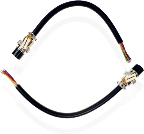 Lsgoodcare 4Pcs GX16-9Pin Female & Male Aviation Connector Power Cable Electrical Terminal Socket with Cable Connector Plug...