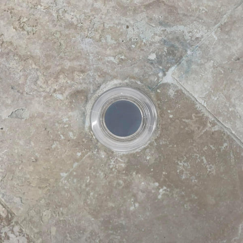 zhuohai 3Pcs Plastic Patio Table Umbrella Hole Ring and Cap Set for Outdoor Glass Garden Beach Yard Table Umbrella Plug (2 Inch, Translucent)...