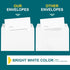 9x12 Booklet Envelopes - 15 pack - Mailing Envelopes Self Seal - Plain White Envelopes with Peel & Seal Closure - Open-Side 9 x 12 Envelopes - 28 ...