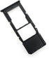 Single Sim Card Tray SD Card Holder Replacement for Samsung Galaxy A13 5G SM-A136U A136U1 S136DL USA Version (Black)......