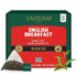 VAHDAM, English Breakfast Black Tea Bags (100 Count) High Caffeine | Strong, Robust & Flavoury | Pyramid Tea Bags | Full Bodied Black Tea Leaves...