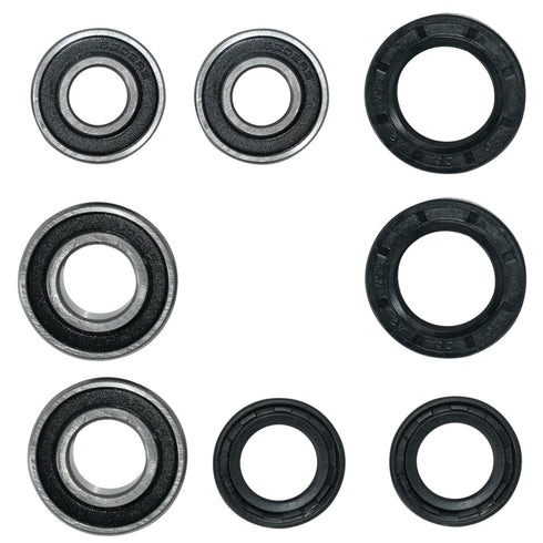 Front Wheel Bearing & Seal Kits Fit for Yamaha YFZ450 YFZ450R YFZ450X YFZ450W Banshee 350 Raptor 125 250 350 660R Warrior 350 Big Bear 250...