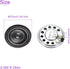 DMiotech 2 Pack 0.5W 8 Ohm 27mm Diameter DIY Magnetic Speaker Round Type Internal Replacement Loudspeaker for Building Intercom Black......