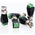 Cctv4Less BNC Male Balun Connector for Coax CAT5, CAT6, CAT7 to BNC Male and 2 Screw Camera Terminal Adapter - Reliable CCTV Surveillance Video Tr...