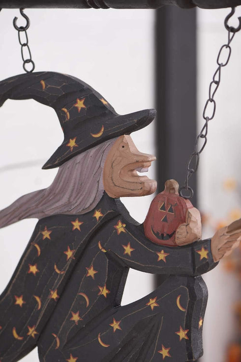 K&K Interiors Flying Witch on Broomstick Arrow Replacement...