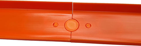 Hot Wheels Compatible 3D Printed Track Connectors - Set of 30 (Orange) - ELLTI...