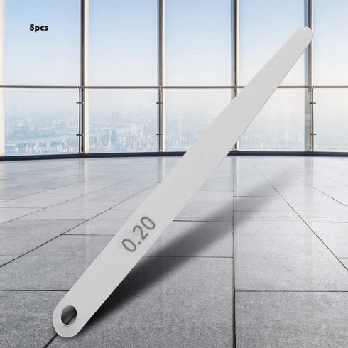 5pcs Feeler Gauge 0.2 Thickness Feeler Gauge Metric Filler Thickness Gage Measurement Tool(0.2)...