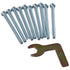 Wall Box Repair Tool 18 Type Wall Box Switch Socket Cassette Screws Support Rod Wall Electrical Box Screw Tool...