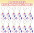 ArtCreativity Unicorn Rubber Keychains, Set of 12, Fun Key Chains for Backpack, Purse, Luggage, Unicorn Birthday Party Favors for Kids, Goodie Bag...