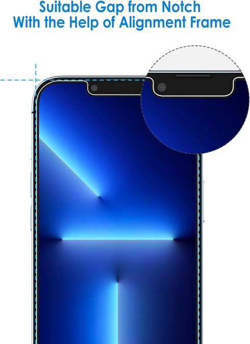 JETech Screen Protector for iPhone 13 Pro 6.1-Inch with Camera Lens Protector, Easy-Installation Tool, Tempered Glass Film, 2-Pack Each......