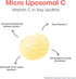 Allergy Research Group Micro Liposomal C 1000mg Supplement - Liquid Vitamin C, Sunflower Phospholipids, Sodium Ascorbate, Organic, Bioavailable, N...