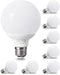 8 Pack Daylight LED Globe Light Bulbs for Bathroom, 120V 60 Watt Eqv., E26 Medium Base, Non-Dimmable Vanity Light Bulbs Round, 5000K Bright G25 LE...