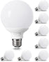 8 Pack Daylight LED Globe Light Bulbs for Bathroom, 120V 60 Watt Eqv., E26 Medium Base, Non-Dimmable Vanity Light Bulbs Round, 5000K Bright G25 LE...