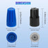 30PCS Waterproof Wire Electrical Connectors 22AWG-12AWG, Outdoor Seal Electrical Twist Nuts Caps Cable Terminal Connector for Landscape Light, Irr...