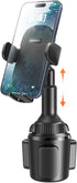 APPS2Car Universal Car Cup Phone Holder with Quick Extension Long Arm, Quick Swivel Height Adjustment 360 Degree Swivel for iPhone Samsung Google ...