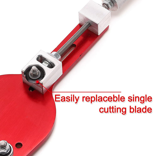 77750 Oil Filter Cutter Tool for Filter Cutting Range 2-3/8" - 5" Red...