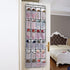 Aosome Over The Door Hanging Pantry Organizer 24 Large Mesh Pockets Door Storage Bag for Shoe Toys and Sundries White...