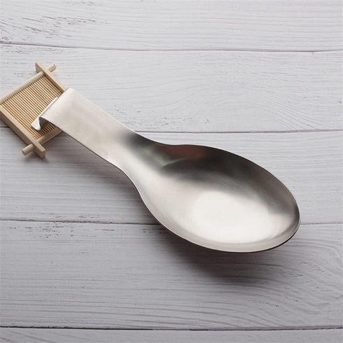 1PC Stainless Steel Spoon Rest Spoon Holder Kitchen Utensil Holder Spatula Ladle Holder Dishwasher Countertop Heavy Duty Kitchen Accessories...
