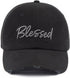 Bloomouflage Blessed Hat Distressed Black...