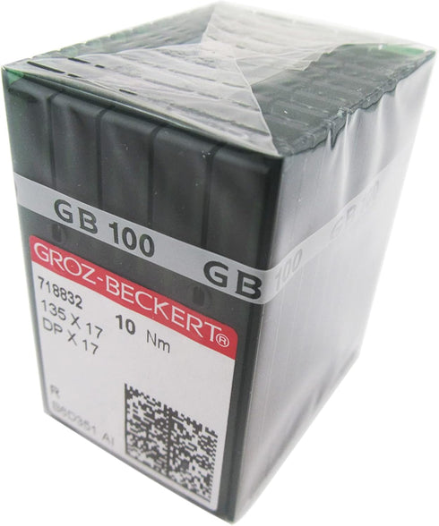 GROZ-BECKERT Needle in CKPSMS Clear Plastic Box- 100 Groz-Beckert 135X17 DPX17 SY3355 for Industrial Walking Foot Machine Needles (20/125)...