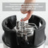 Corny Carbonation Keg Lid, Cornelius Soda Keg Lids for Quick Forced Carbonation, Ball Lock Keg Lid with Diffusion Stone, Pressure Relief Valve, Cl...