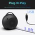 USB Computer Speakers for Desktop PC | Portable Plug-N-Play Laptop Speakers with Dynamic RGB Light, Ultra-Clear Sound, Loud Volume, Deep Bass, Tou...