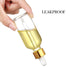 AOZITA Set of 4, 2 oz Golden Cap Clear Dropper Bottles (60ml) with 1 Funnel & 4 Labels - Glass Tincture Bottles for Essential Oils with Eye Droppe...