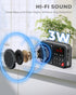 PRUNUS 405 Rechargeable FM Radio • Bluetooth Speaker • TF Card and USB • 1500mah battery • Earphone Jack • Auto power on/off • Clock• Recording(No...