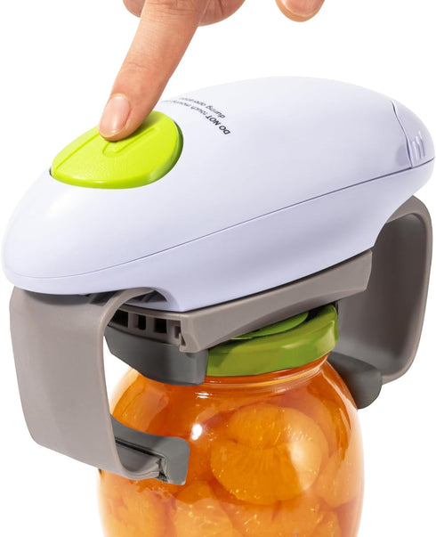 Electric Jar Opener, One Touch Automatic Can Opener with High Power Torque, Hand Free Bottle Lid Jar Openers for Women, Seniors, Arthritis, Weak H...