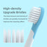 Kids Sonic Electric Toothbrush Replacement Brush Heads for Children Aged 3-6, Gentle Care Soft Bristles, 4 Pack, E16 Blue...