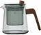 Glass Teapot with Removable Glass Infuser, Teapot Kettle for Blooming and Loose Leaf, Borosilicate Glass Tea Maker 17oz/500ml...