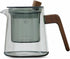 Glass Teapot with Removable Glass Infuser, Teapot Kettle for Blooming and Loose Leaf, Borosilicate Glass Tea Maker 17oz/500ml...